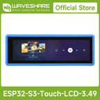 Waveshare ESP32-S3 High-Performance Development Board With 3.49inch IPS Capacitive Touch Display 172×640, ESP32-S3R8 Dual-core