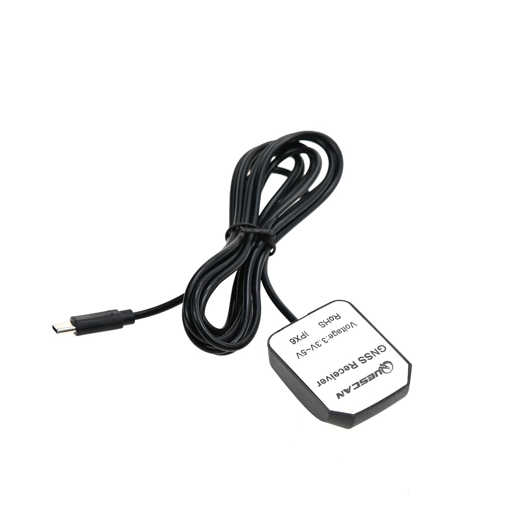 QUESCAN Android USB Type C GPS GNSS Receiver USB-C M9 M9N GPS Galileo GLONASS BeiDou QZSS 1-25Hz NMEA RTCM Protocol,UBX-M9140-KB