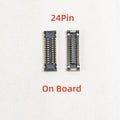 5-10pcs LCD Display Screen FPC Connector For Moto Edge / S30 / G200 USB Charger Charging Contact Plug 24pin 48pin