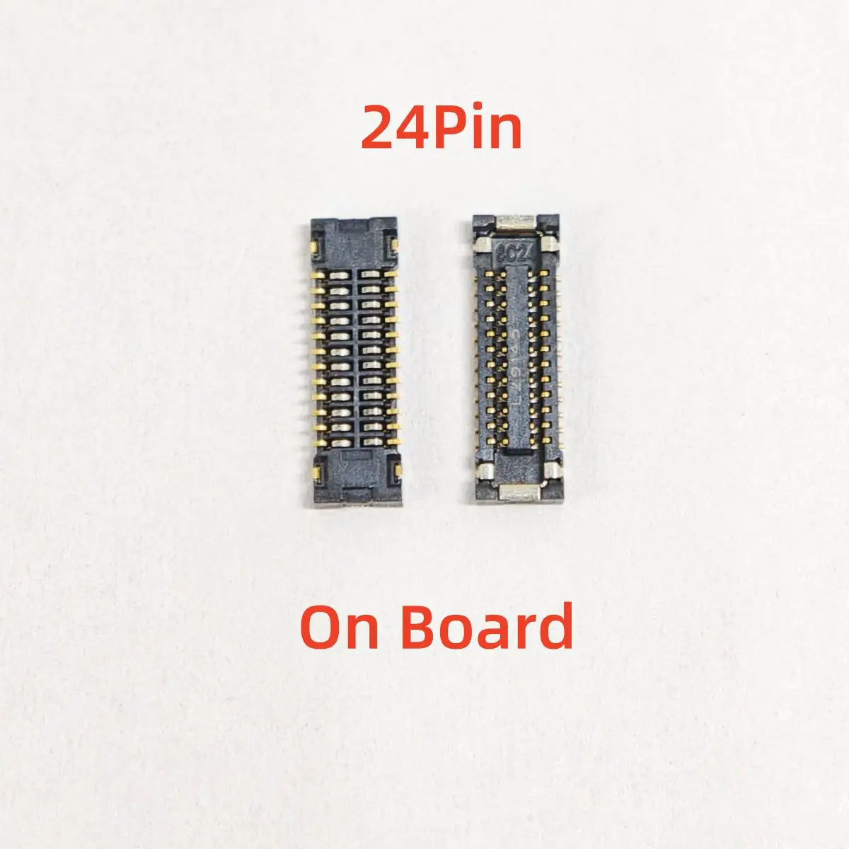 5-10pcs LCD Display Screen FPC Connector For Moto Edge / S30 / G200 USB Charger Charging Contact Plug 24pin 48pin
