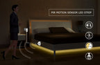 LED Light Closet 1M-5M with PIR Motion Sensor Night Light 12V 2835 LED Strip for Kitchen Bedroom Bathroom Stair Smart Lamp