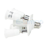 1/3/4/5 in 1 E26 E27 to 3/4/5 E26 E27 Edison Screw LED Lamp Bulb Base Splitter E27 Light Socket Holder Adapter Extender