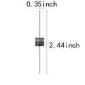 SAMIROB New  6PCS/Lot 30SQ050 Schottky Diode 30A 50V Axial for Solar Panel Parallel Reflow Protection