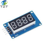TM1637 4 Bits / TM1638 / 74HC595 8 bit Digital LED Display Module 7 Segment 0.36Inch Clock RED Anode Tube Four Serial Driver