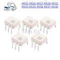 10pcs 4N25 4N26 4N27 4N28 4N32 4N33 4N38 4N37 4N36 4N35 DIP-6 IC Optocoupler In Stock Wholesale