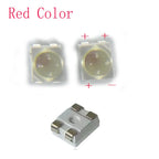 50/100/200PCS SMD LED 3528 4Pin PLCC-4 Red/Yellow/Blue/Green Color With Len For Car-Lighting