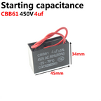 CBB65 Air conditioner compressor start capacitor 20 25 30UF 35UF 40 45 50 60 70 450V New and original