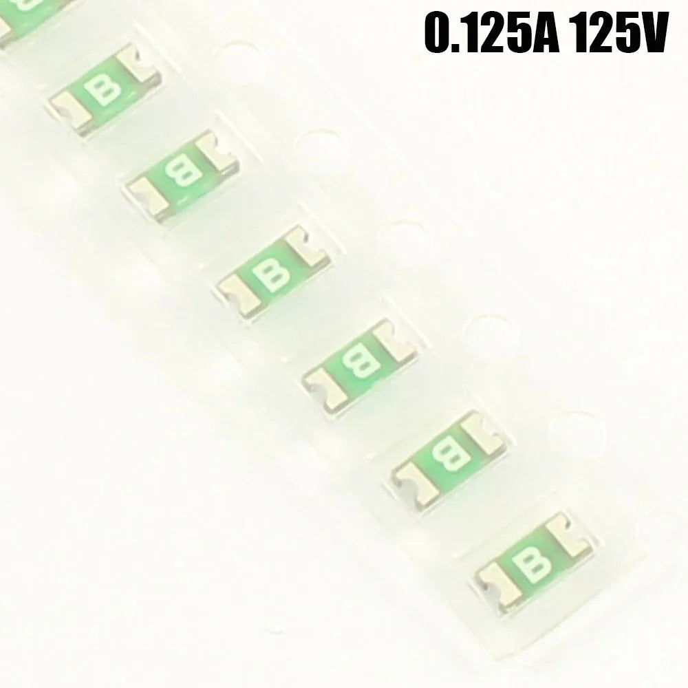 10pcs SMD 1206 3216 Fuse 0.125A 0.2A 0.25A 0.375A 0.5A 0.75A 1A 1.25A 2A 3A 4A 5A 32V 63V 125V 466 LF Very Fast Acting Blow