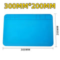 Magnetic Mat Silicone Work Mat Soldering Station Mat Heat Resistant 932°F Anti-Static for Electronic Phone Laptop Watch Repair
