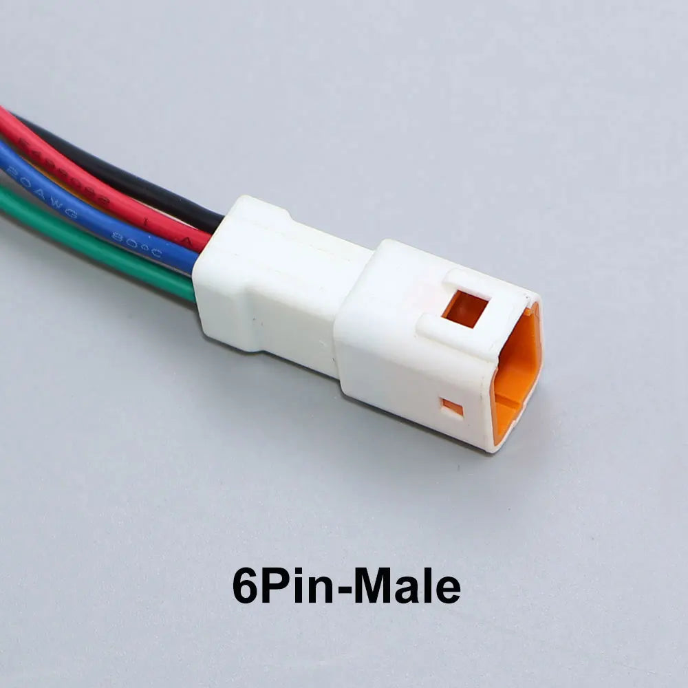 JCD Waterproof JST JWPF Connector 2P 3P 4P 6P 8P Male And Female Plug Socket 0.3m ² Wire Harness 02t/02r/03t/03r With 20CM Wire