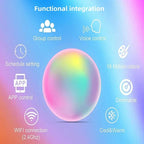 TUYA Intelligent LED Ceiling Light RGB Remote Dimming WiFi Bluetooth Decorative Light Living Room Bedroom Indoor Home Light