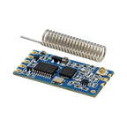 HC-12 SI4438 Long-Range 433MHz Wireless Microcontroller Serial Bluetooth Module with Antenna 1000M Communication Distance