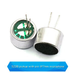 10PCS Condenser pick-up Microphone 9x7mm 9767 9x4.5mm 9745 6x5mm 6050 6x2.2mm 6022 4.5x2.2mm 4522 4x1.5mm 4015 MP3 Accessories