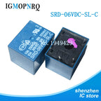 5PCS Relays SRD-03VDC-SL-C SRD-05VDC-SL-C SRD-06VDC-SL-C SRD-09VDC-SL-C SRD-12VDC-SL-C 3V 5V 6V 9V 12V 24V 10A 250VAC 5PIN T73