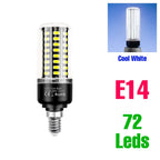 30W LED Indoor Corn Bulb E27/E26 Ceiling Lamp Bulbs E14 Spotlight B22 Living Room Bedroom Kitchen Washroom 220V Home Lighting