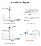 0-350m to 4-20mA RS485 Hydrostatic Liquid Level Transmitter 0-10V 0-3.3V 0.5-4.5V Output Water Pressure Level Sensor Probe