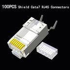 Special Cata7 Crimper Tool Network For Handmade RJ11 RJ45 4P4C 8P8C Multifunction Modular Plugs Cata7 10G/Gigabit RJ45 Connector