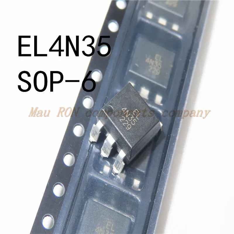 10PCS/LOT EL4N35 4N35 SMD Optocoupler SOP-6 Photoelectric Coupling Device
