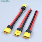 XT60 Male Female Conversion Plug Connection Cable With 12AWG Silicone Extension Lead Wire for RC Lipo Battery FPV Drone