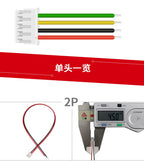 5Pcs JST ZH1.5 1.5mm Pitch Single End Wire Cable 2/3/4/5/6/7/8/9/10Pin 28AWG 10/15/20/30cm DIY Electronic Connector