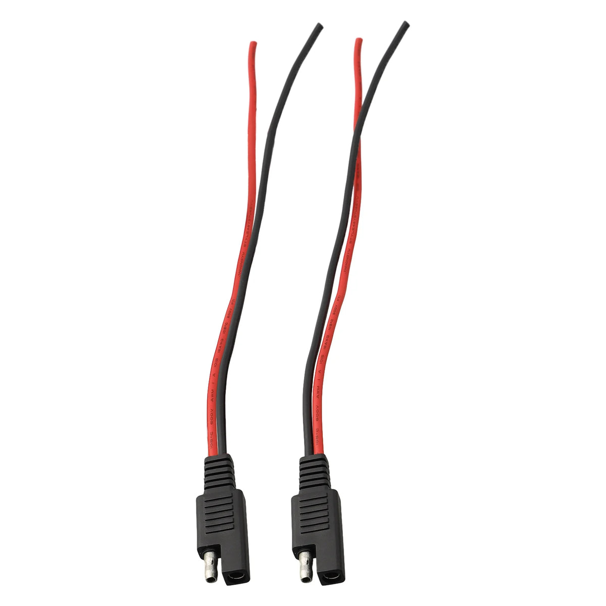 Cable Single-ended Cable SAE Extension Stable Current Solar Panel Connectors Battery Connector Package Includes