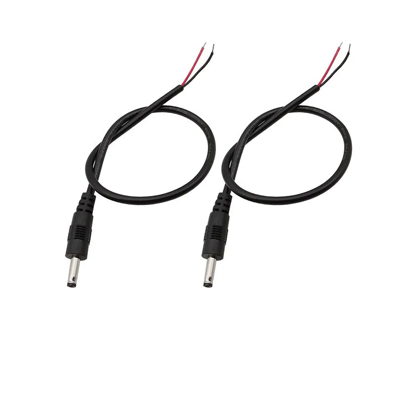 DC 3.5mm X 1.35mm Male Plug Female Jack DC Power Charging Cable Connector DC Power Wire Pigtail for CCTV Camera LED Strip Light