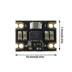 TPS63802 Lithium Battery Boost Buck Module DC 1.8-5.5V to 3.3V/5V Step Up Down Power Supply Module TPS63802 Boost Buck Converter