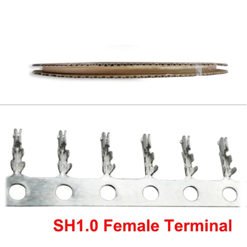 1000pcs XH XHD PH2.0 PHB CH3.96 VH3.96 KF2510 Dupont SM ZH1.5 1.25 SH1.0 MX3.0 Strip Metal Needle Crimp Cold-pressed Terminal