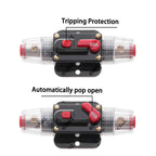 40A 50A 15A 20A 30A Car Battery Fuse Automatic Reset Audio Stereo Amplifier Fuses Overload Protection Adapter Auto Accessories