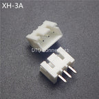 50pcs XH2.54mm 2/3/4/5/6/7/8/9/10/11/12/13/14/15/16pin JST Connector plug Male, Female, Crimps