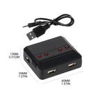 3.7V Lipo  4 in 1 / 5 in 1USB Charger for E010 H31  X4 Syma X5SW X5C X5HW