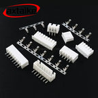 100PCS XH2.54 2p 3p 4p 5p 6p 7p 8p 9 10 11 12 Pin 2.54mm Pitch Terminal Kit / Housing / Pin Header JST Connector Wire Connectors