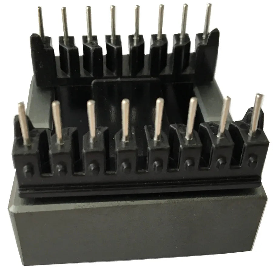 EE42 EE42/15 16pin EE shape transformer ferrite core EE4215 Isolator ferrite bead with 8+8pin vertical bobbin  ,2sets/lot