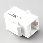 10Pcs RJ45 CAT5e Ethernet Network Keystone Jack Clip Module Wall Plug Connector