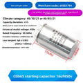CBB65 AC Motor Capacitor Air Conditioner Compressor Start Capacitor 450VAC 5uF 20uF 25uF 30uF 35uF 40uF 45uF 50uF 60uF 70uF 5%