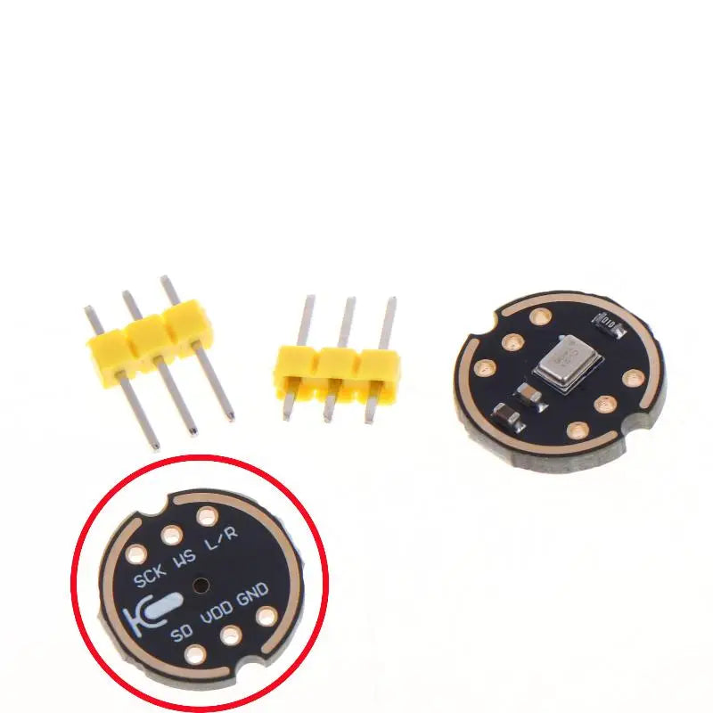 1 Set ICS 43434 MEMS Microphone Digital Omnidirectional I2S Output Low Noise for Home Automation Sound Detection Module