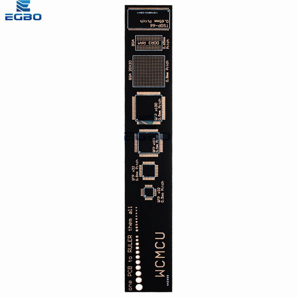 1~10PCS EGBO PCB Ruler For Electronic Engineers For Geeks Makers For Arduino Fans PCB Reference Ruler PCB Packaging Units v2 - 6