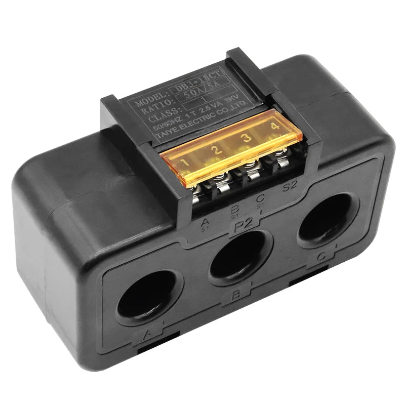 Three Phase 0.5 Class Current Transformer CT5 AC Current Transformer 50A 100A 200A Current Sensor