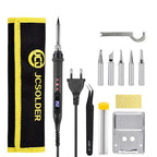 JCD 908U Soldering Iron Kit LCD Display 80W Intelligent Switch Adjustable Temperature Portable Soldering Iron 220V/110V Welding