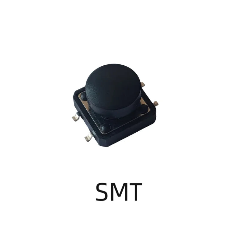 10Sets 12x12mm Momentary Tact Switch Add Plastic Caps Height 9.2mm Push Button Switch 4PIN SMT DIP PCB Mounting Button