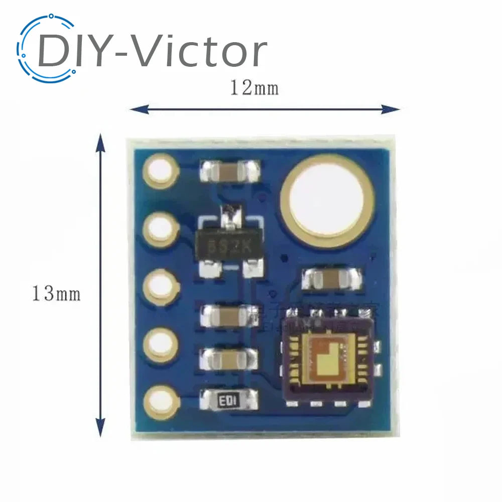 For Arduino GY-8511 ML8511 UVB UV Rays Sensor Breakout Test Module Detector Analog Output with Pin