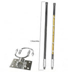 915MHz & 868MHz,12dbi High-Gain LoRa & GSM Antenna for Hotspots & Miners,N-Female Connector,43inch Length,with 32ft RP-SMA Cable
