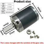 42MM planetary gearbox, 775 reduction motor. It can be equipped with 775 or 795 motors.