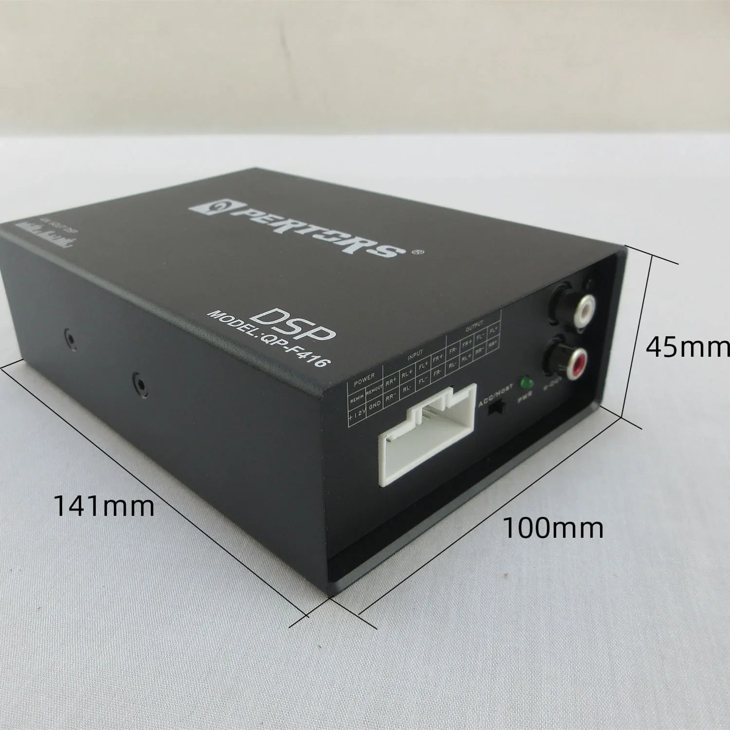 Intelligent Audio Processor with 4-in and 6-out DSP RCA Output for Automobile Modified Audio Amplifier.