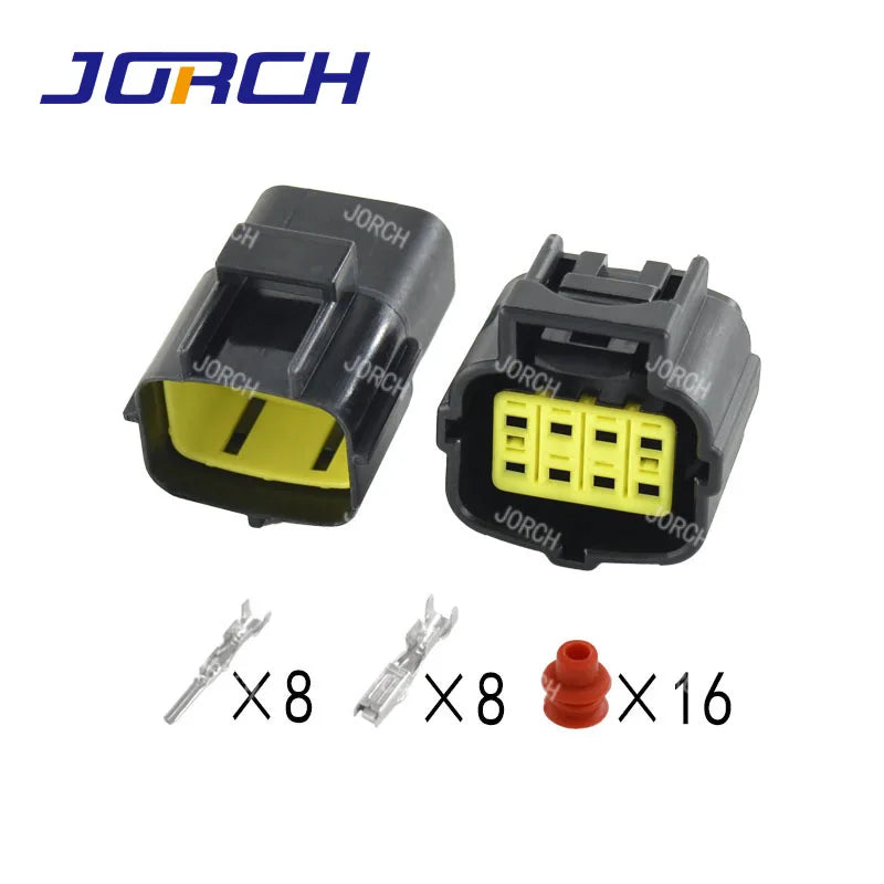 Free Shipping 1 Set 1/2/3/4/6/8/10/12 Pin Way Waterproof Wire Connector Plug Car Auto Sealed Electrical Set Car Truck Connectors