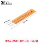 NTC Thermistor 1% MF5B MF55 5K/10K/50K/100K 3950/3435 Thin Film Type