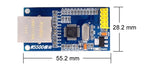 W5500 Chip New SPI to LAN/ Ethernet Converter TCP / IP 51 / STM32 microcontroller program over