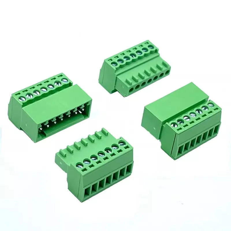 2.54mm 2EDGRK 15EDGKP 2P/3P/4P/5P/6P/8P/12P-16PIN Female Male Solderless Docking Type PCB Plug Wire Terminal Block Connector