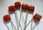 10pcs/100pcs CBB capacitor 104 100V 104J 0.1uF 100nF P5 Metallized Polypropylene Film Capacitor