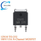 10PCS 100N03A 30N06 40N06 50N06 15N10 TO-252 30V/90A N-channel MOSFET Chip IRFR5305TR AOD4185 AOD403 20N06 12N10 IRLR8726TR